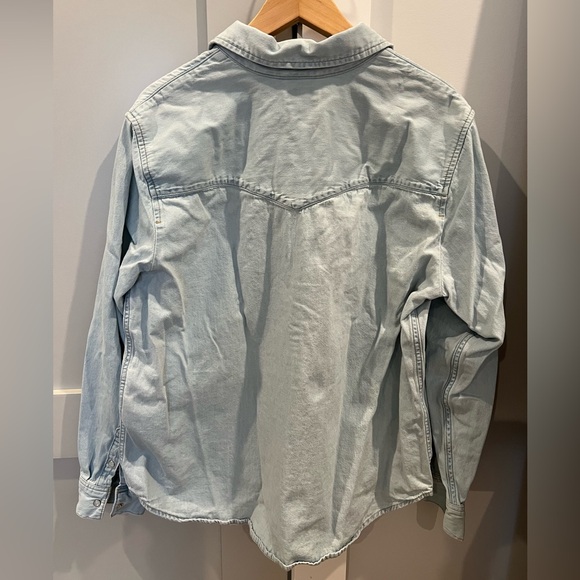 Levi's Light Blue Denim Shirt, Size Women’s XXL - Picture 4 of 15